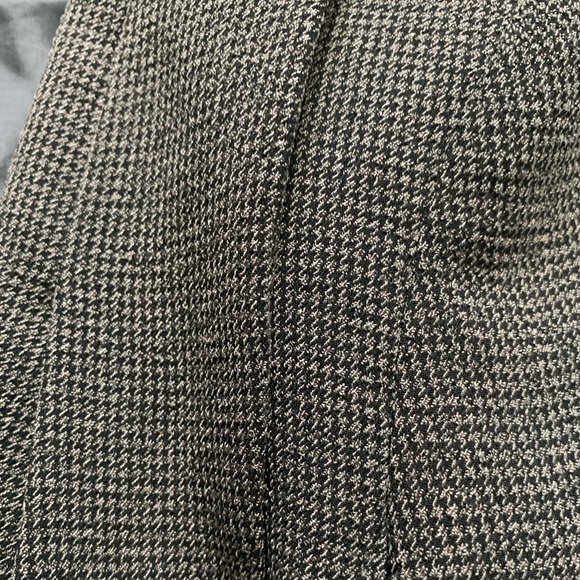 Giorgio Armani Black Label houndstooth peplum jacket - Picture 6 of 7